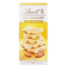 Lindt Les Grandes bílá čokoláda mandle Lindt Les Grandes bílá čokoláda mandle
