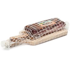 Rakúska slanina na doske s nožom