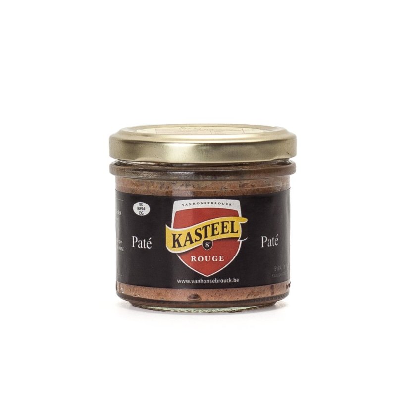 Kasteel-Rouge paštika s pivem