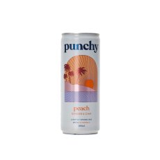 Punchy woda gazowana z brzoskwinią i imbirem Chai
