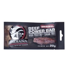 Indiana Jerky Beef Power bar - sušený steak Indiana Jerky Beef Power bar - sušený steak