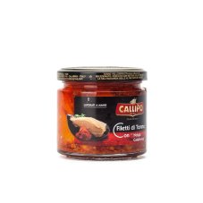 Callipo Nduja Kousky tuňáka v kalábrijské směsi Callipo Nduja Kousky tuňáka v kalábrijské směsi