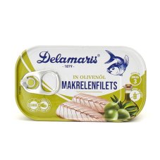 Delamaris Filety z makrely v olivovém oleji Delamaris Filety z makrely v olivovém oleji