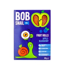 Bob Snail borůvkovo-jablečné rolky
