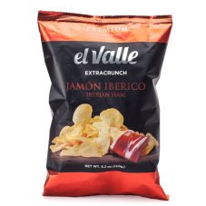 El-Valle Bramborové chipsy Jamón Ibérico El-Valle Bramborové chipsy Jamón Ibérico