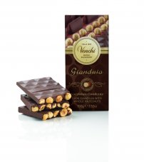 Venchi čokoláda hořká Gianduia s lískovými ořechy Venchi čokoláda hořká Gianduia s lískovými ořechy