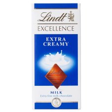 Lindt Excellence mliečna extra krémová Lindt Excellence mliečna extra krémová