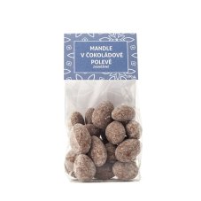Mandle v čokoládové polevě - zasněžené Mandle v čokoládové polevě - zasněžené