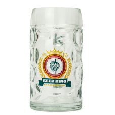 Beer-King Půllitr Sklenice Beer-King Půllitr Sklenice