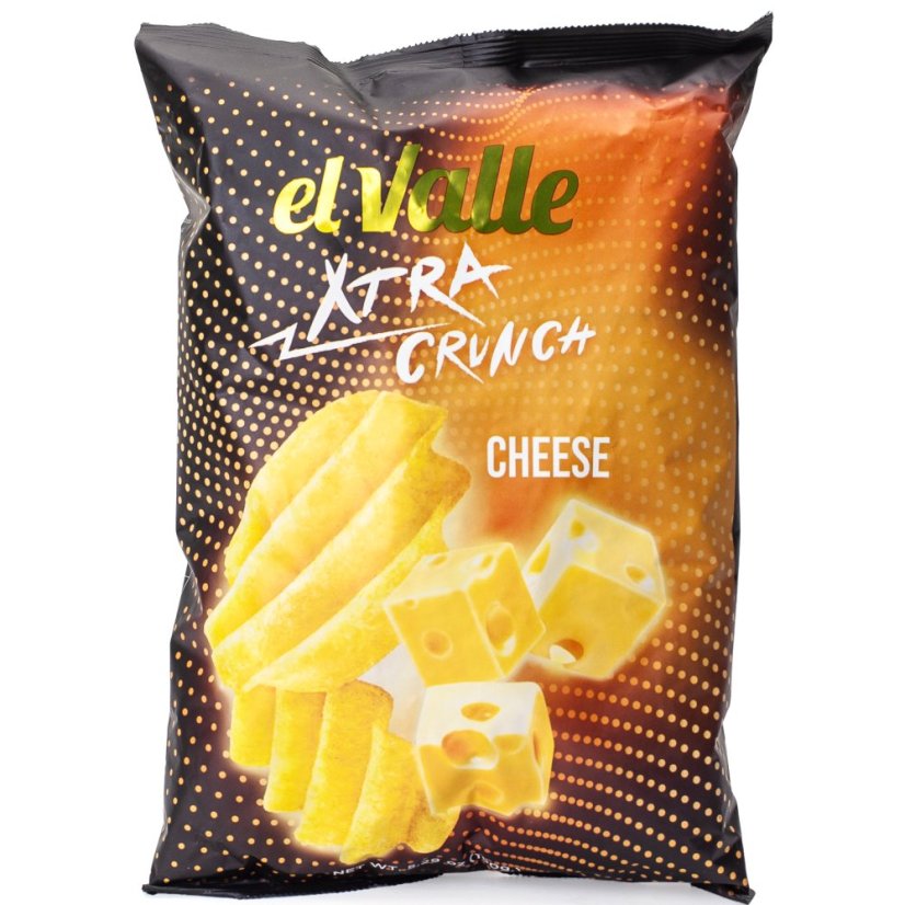 El Valle Extra křupavé sýrové chipsy