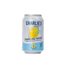 Charlie's Organics Perlivá voda Citrón