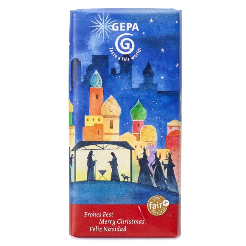 GEPA Vánoční mléčná čokoláda