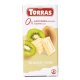 Torras biela čokoláda s kiwi bez cukru