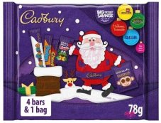 Cadbury Vánoční výběr čokoládových tyčinek