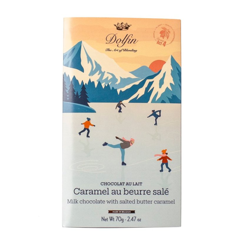 Dolfin Zimní čokoláda Slaný máslový karamel