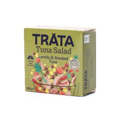 Trata Salát z uzeného tuňáky a čočky Trata Salát z uzeného tuňáky a čočky
