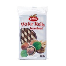 Brick Wafer Rolls lískový oříšek Brick Wafer Rolls lískový oříšek