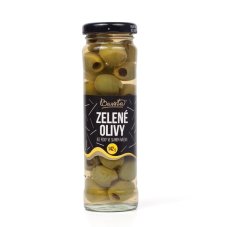 Bassta zelené olivy bez pecek Bassta zelené olivy bez pecek