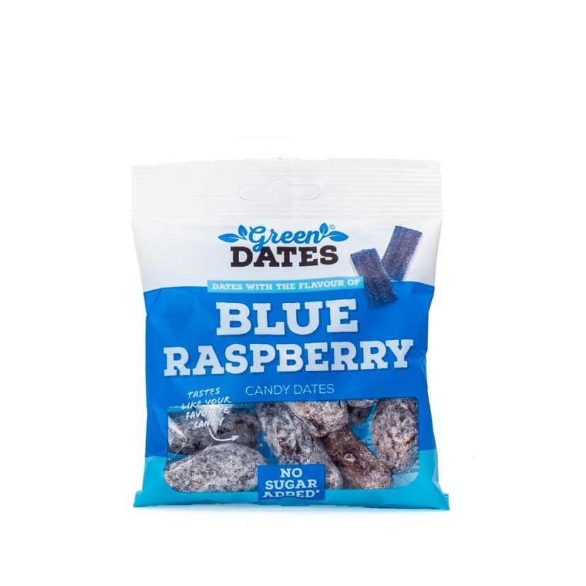 Green Dates Blue raspberry