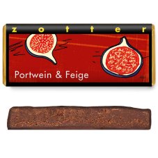 Zotter hořká čokoláda Portské a fíky Zotter hořká čokoláda Portské a fíky