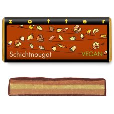 Zotter plněná hořká čokoláda Nugátové trio Zotter plněná hořká čokoláda Nugátové trio