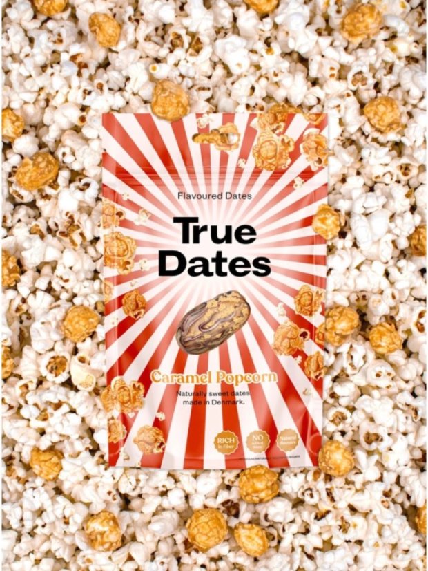 True Dates Datle karamelový Popkorn