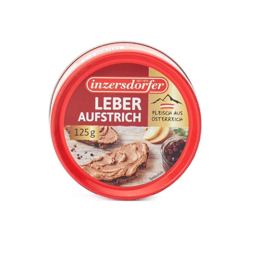 Inzersdorfer Leberaufstrich Jemná pečeňová paštéta