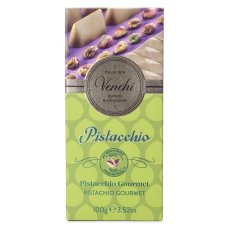 Venchi bílá pistachio čokoláda s jemně solenými pistáciemi Venchi bílá pistachio čokoláda s jemně solenými pistáciemi