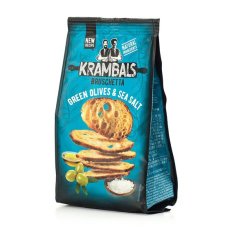 Krambals Bruschetta zelené olivy a mořská sůl Krambals Bruschetta zelené olivy a mořská sůl