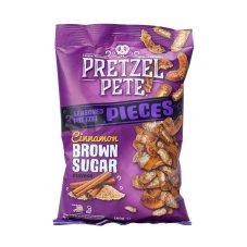 Pretzel Pete preclíky se skořicí a hnědým cukrem Pretzel Pete preclíky se skořicí a hnědým cukrem