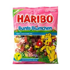 Haribo farebné kvety