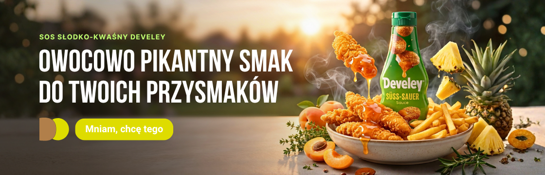 OWOCOWO PIKANTNY SMAK DO TWOICH PRZYSMAKÓW