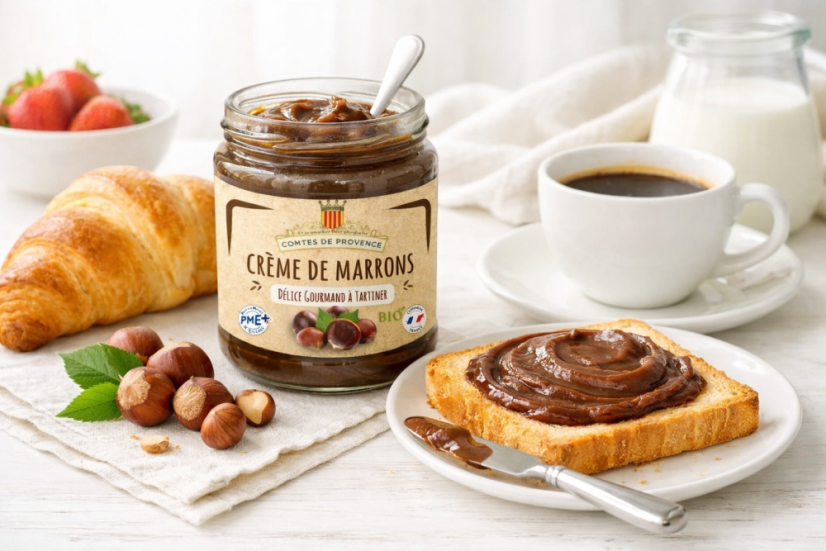 Les Comtes de Provence Kaštanový krém
