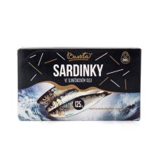 Bassta sardinky ve slunečnicovém oleji
