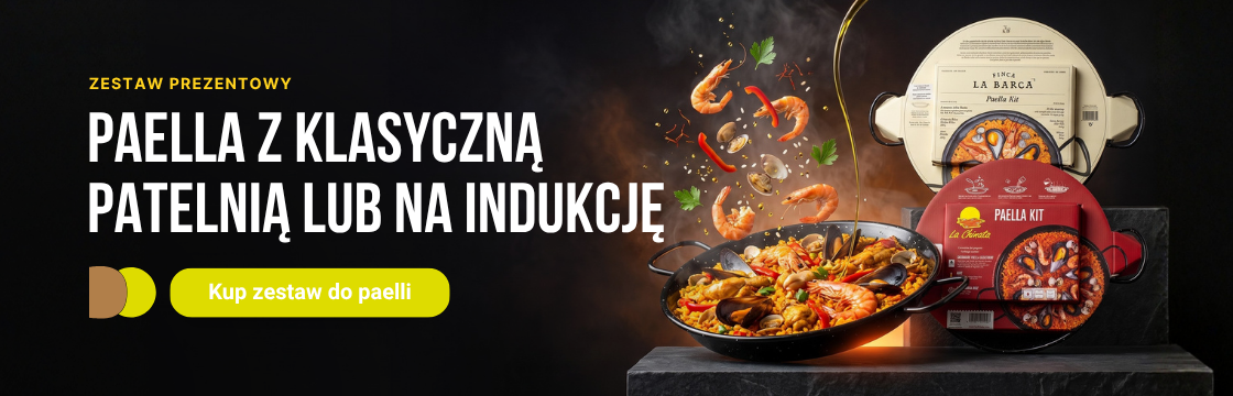 PAELLA Z KLASYCZNĄ PATELNIĄ LUB NA INDUKCJĘ
