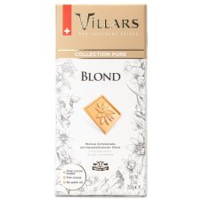 Villars Blond Bílá čokoláda s karamelizovaným mlékem Villars Blond Bílá čokoláda s karamelizovaným mlékem