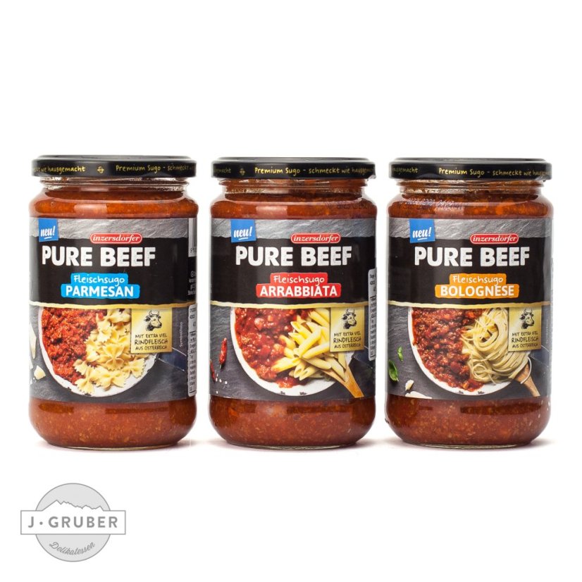Inzersdorfer Pure Beef Sugo s parmezánem