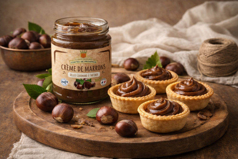 Les Comtes de Provence Kaštanový krém