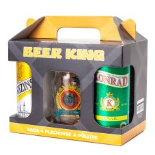 Beerking sada ležáků a půllitrem