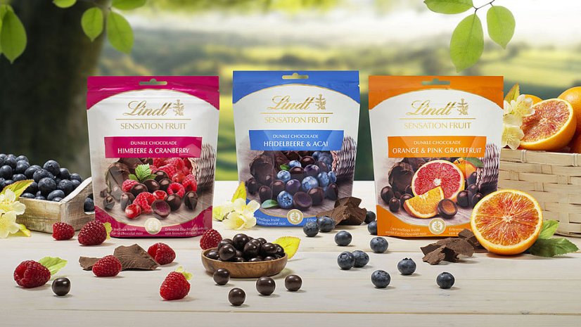 Lindt Sensation Fruit borůvka & acai