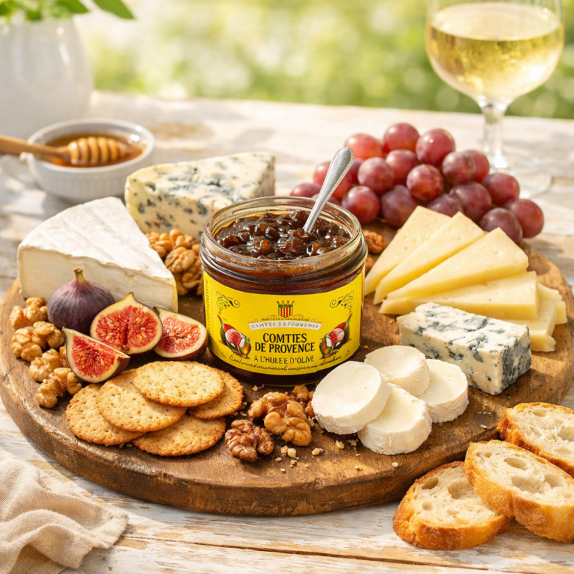 Les Comtes de Provence Fíkový konfit v olivovém oleji