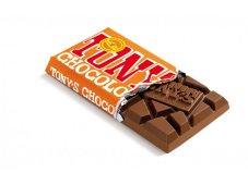 Tony's Chocolonely Mléčná čokoláda a karamelem a mořskou solí Tony's Chocolonely Mléčná čokoláda a karamelem a mořskou solí