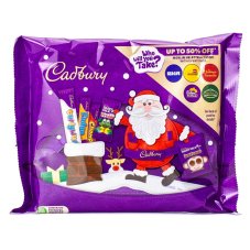 Cadbury Vánoční výběr čokoládových tyčinek