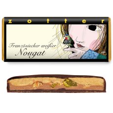 Zotter plněná mléčná čokoláda Francouzský bílý nugát