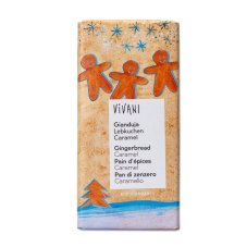 Vivani čokoláda Gianduja Perník & Karamel
