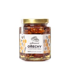 Med z Polesí Pekanové ořechy v akátovém medu