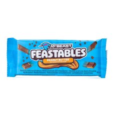 MrBeast Feastables mliečna čokoláda Peanut Butter