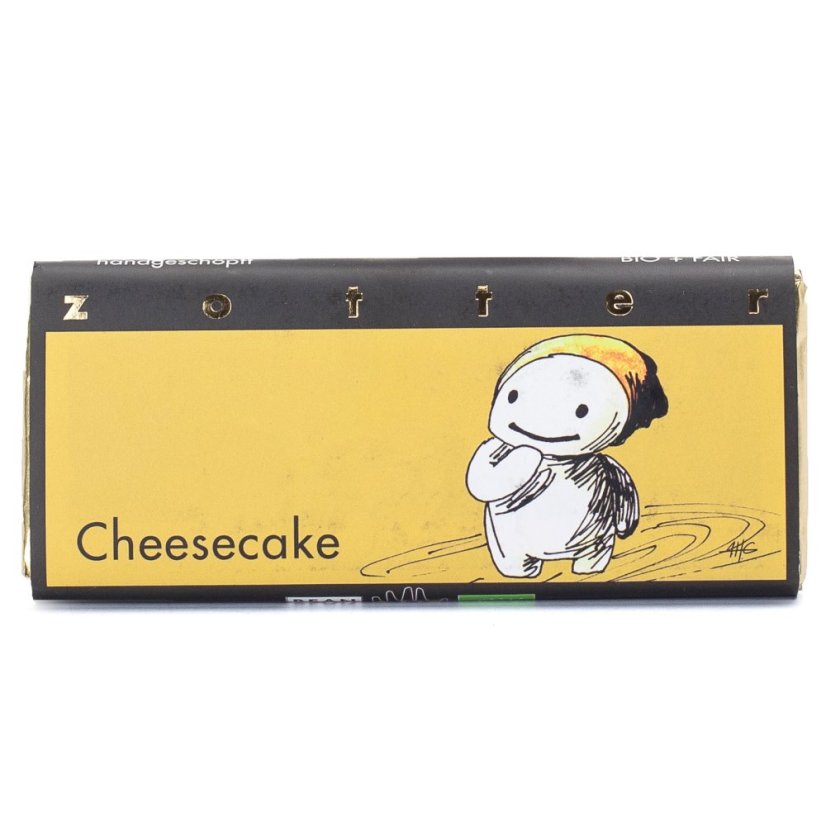 Zotter mliečna čokoláda Cheesecake