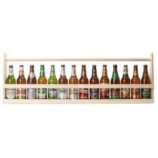 Beershop Meter českých pív v drevenom nosiči