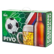 Futbalová sada 12 českých pív